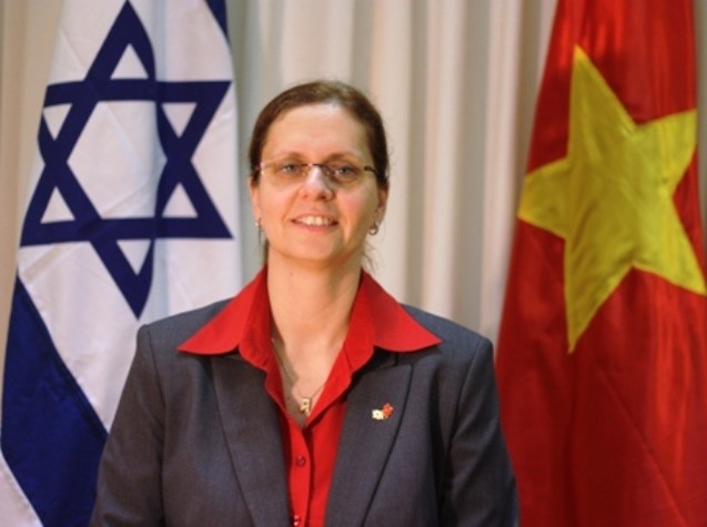 Bà Meirav Eilon Shahar, Đại sứ Đặc mệnh toàn quyền của Israel tại Việt Nam.