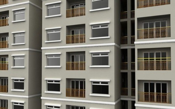 Chủ đầu tư cho biết, toàn bộ ban công căn hộ và thang máy của dự án Hoa Binh Green City đều được mạ vàng 24k.