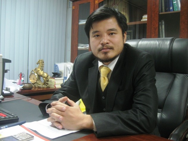 Ông Nguyễn Đình Tùng, Giám đốc Công ty TNHH Bất động sản và dịch vụ địa chính Hà Nội (Hanoi Land)