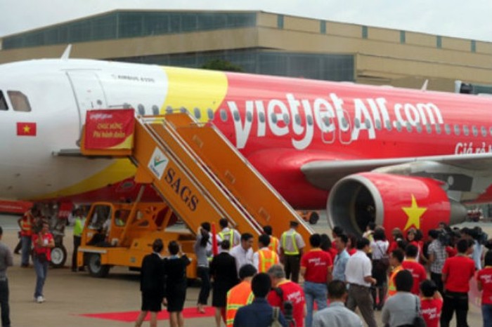 Sau khi thời tiết tốt, VietJet Air đã đưa hành khách đến sân bay Tân Sơn Nhất theo đúng lộ trình.