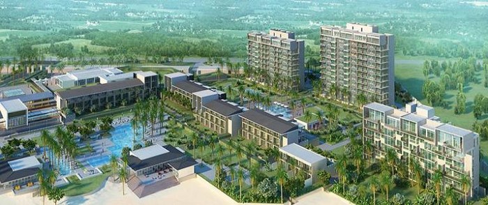 Phối cảnh Dự án Khu nghỉ mát và nghỉ dưỡng Spa Hyatt Regency Đà Nẵng.