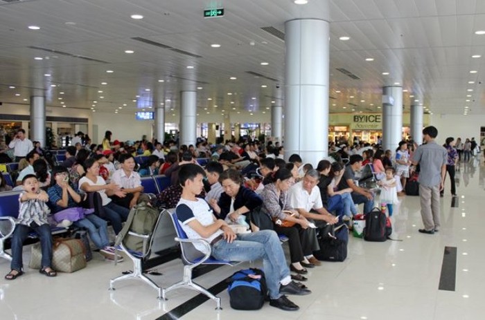 Tỷ lệ chậm, hủy chuyến ngành hàng không gây bức xúc hành khách ảnh hưởng hình ảnh hãng không Việt Nam (ảnh minh họa).