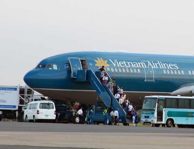 Vietnam Airlines điều chỉnh nhiều chuyến bay do bão Hagupit