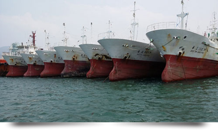 Mẫu tàu thủy được Công ty Đức Khải xho biết sẽ mua về để tham gia đánh bắt tại ngư trường thuộc chủ quyền Việt Nam. Ảnh: Internet.