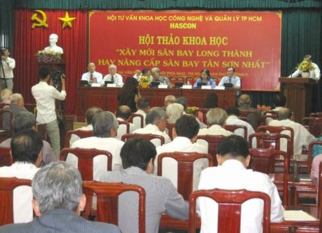 Sau khi tổ chức Hội thảo “Xây mới sân bay Long Thành hay nâng cấp sân bay Tân Sơn Nhất” Hội HASCON sẽ làm kiến nghị gửi Bộ Chính trị và Quốc hội.