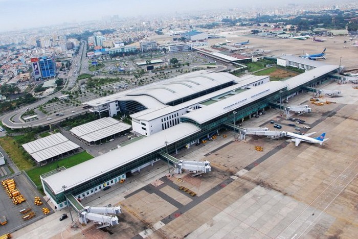 Toàn cảnh sân bay Tân Sơn Nhất (ảnh nguồn ACV)