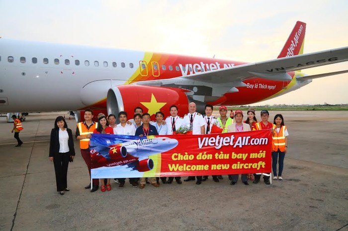 Vietjet đón tàu bay A320 thứ 24 của hãng.