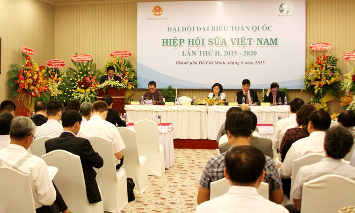 Quang cảnh Đại hội Hiệp hội sữa Việt Nam.