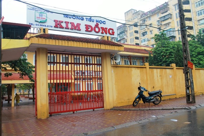 Trường Tiểu học Kim Đồng (Ba Đình - Hà Nội) xảy ra ngộ độc tập thể học sinh hôm thứ 3 (ngày 17/11)