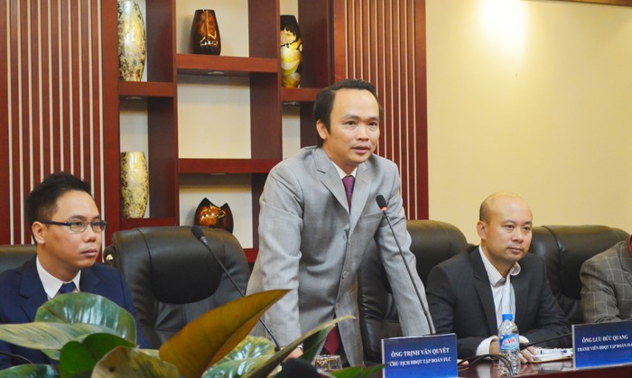 Ông Trịnh Văn Quyết – Chủ tịch HĐQT Tập đoàn FLC đánh giá cao tiềm năng phát triển kinh tế - xã hội của Quảng Ninh.