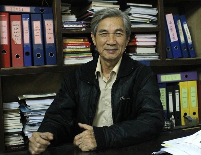 Ông Bùi Danh Liên – Chủ tịch Hiệp hội Vận tải Hà Nội (ảnh H.Lực)