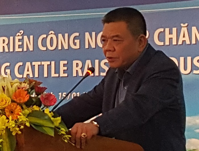 Ông Trần Bắc Hà – Chủ tịch HĐQT BIDV phát biểu tại Tọa đàm.