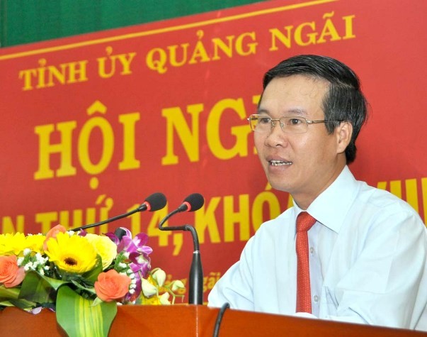 Ông Võ Văn Thưởng, 46 tuổi, Phó Bí thư thường trực Thành ủy TP.HCM