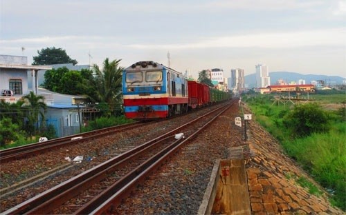 Hình ảnh đường sắt Việt Nam (ảnh nguồn VOV giao thông - Đài Tiếng nói Việt Nam).