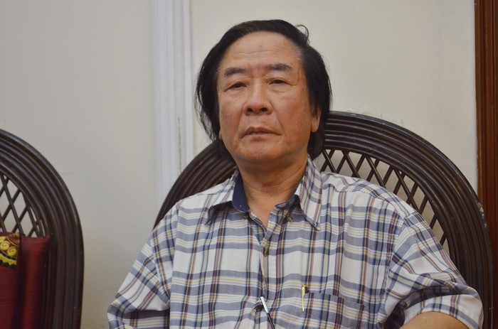 TS. Nguyễn Xuân Thủy – nguyên Giám đốc nhà xuất bản Giao thông/ Ảnh: Hoàng Lực.