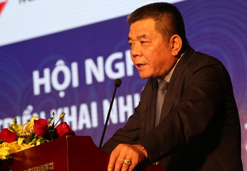 Chủ tịch Ngân hàng TMCP Đầu tư - Phát triển Việt Nam ông Trần Bắc Hà khẳng định Hoàng Anh Gia Lai là doanh nghiệp có uy tín với ngành ngân hàng. Ảnh nguồn Vnexpress.