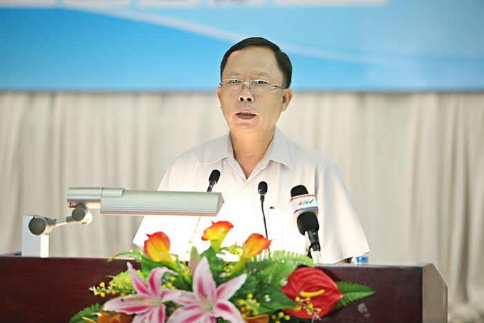 Ông Trần Công Chánh - Bí thư Tỉnh ủy Hậu Giang chia sẻ về công tác chuẩn bị của tỉnh Hậu Giang cho sự kiện MDEC 2016.
