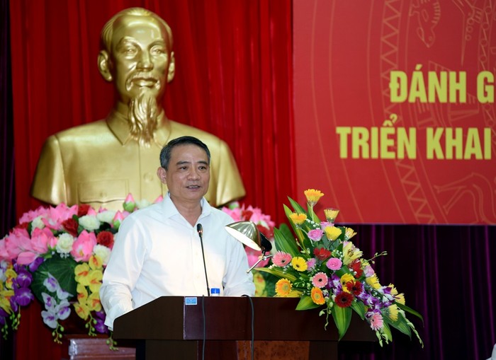 Bộ trưởng Trương Quang Nghĩa chỉ đạo tại Hội nghị.
