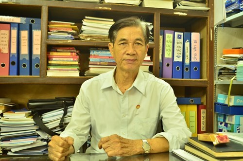 Ông Bùi Danh Liên - Chủ tịch Hiệp hội vận tải Hà Nội người có nhiều góp ý với hình thức đầu tư BOT giao thông - ảnh: H.Lực