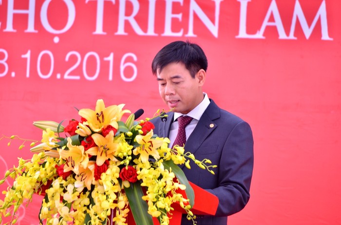 Ông Nguyễn Việt Quang – Phó Chủ tịch Tập đoàn Vingroup, đại diện nhà đầu tư cam kết sẽ triển khai dự án hoàn thánh đúng tiến độ, thi công an toàn chất lượng.