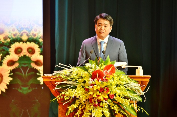 Thay mặt các địa phương, Chủ tịch UBND TP. Hà Nội hứa với Thủ tướng sẽ thực hiện 3 đồng hành 5 chủ trương theo phát động của Thủ tướng Chính phủ để hỗ trợ doanh nghiệp.