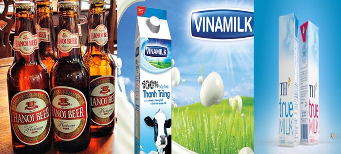 abeco, Vinamilk, TH true MILK thương hiệu quốc gia ngành thực phẩm đồ uống