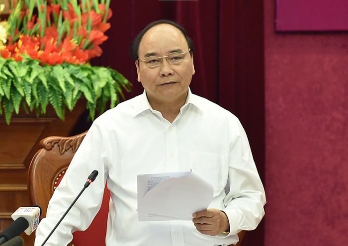 Thủ tướng Nguyễn Xuân Phúc (ảnh Văn phòng Chính phủ).