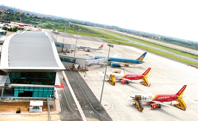 Ngành hàng không đang phát triển mạnh trong những năm qua (ảnh minh họa sân bay Cát Bi - Hải Phòng. Nguồn daibieunhandan.vn.