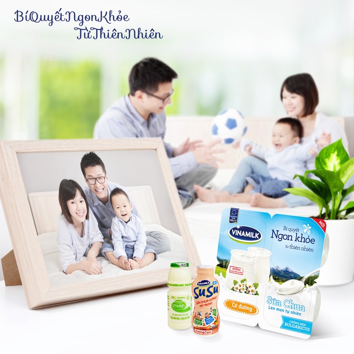 Sản phẩm sữa Vinamilk là thức uống dinh dưỡng quen thuộc với nhiều gia đình người Việt - ảnh nguồn Vinamilk