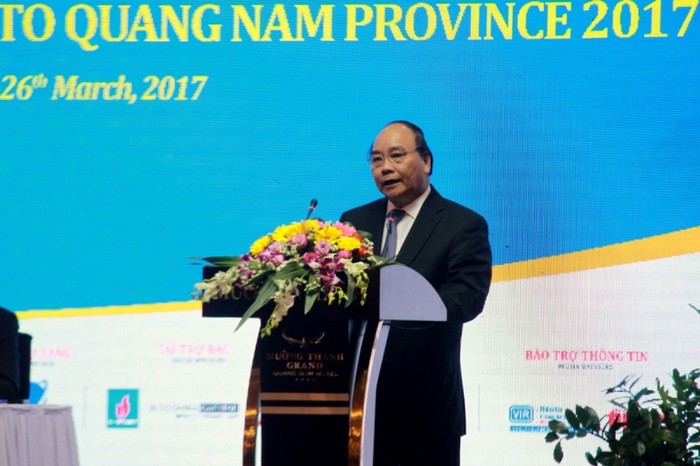 Thủ tướng Nguyễn Xuân Phúc phát biểu tại hội nghị - ảnh nguồn Tập đoàn Dầu khí Việt Nam