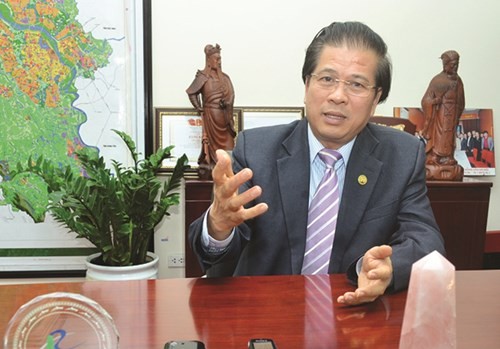 Ông Nguyễn Thế Điệp - Phó Chủ tịch Câu lạc bộ Bất động sản Hà Nội - ảnh nguồn Báo Tài nguyên môi trường.