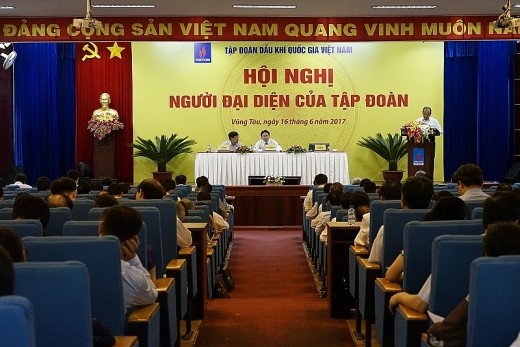 Toàn cảnh Hội nghị Người đại diện năm 2017 của Tập đoàn Dầu khí Việt Nam.