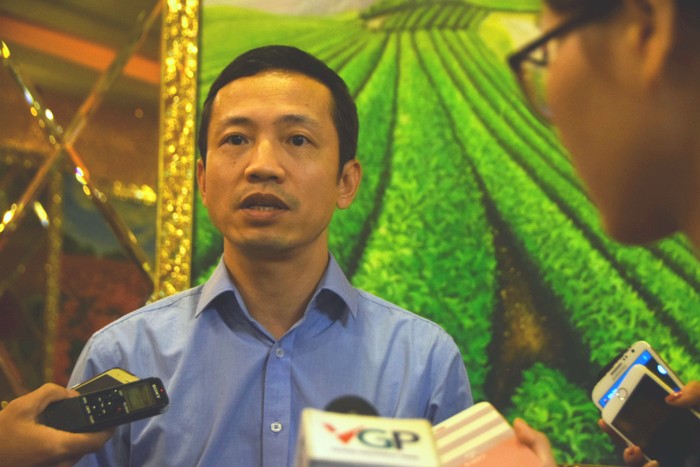 Ông Trần Văn Châu, Trưởng phòng Công tác thanh tra – Cục An toàn thực phẩm (Bộ Y tế) - ảnh Hoàng Lực.