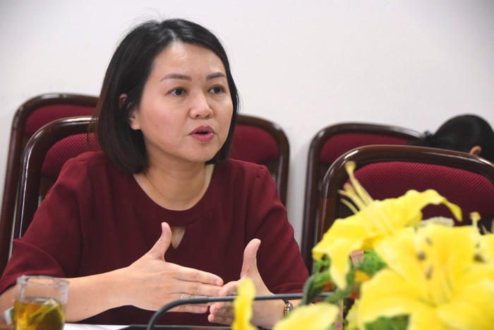 Bà Trần Việt Nga - Phó Cục trưởng Cục An toàn thực phẩm - ảnh Hoàng Lực