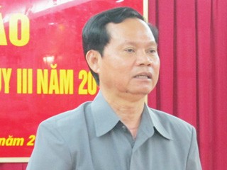 Tổng thanh tra Huỳnh Phong Tranh (Ảnh: Thái Sơn/Thanhnien)
