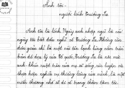 Lá thư của nữ sinh Phương Trinh - Lớp 12 chuyên Văn - Trường chuyên Lê Hồng Phong - Nam Định