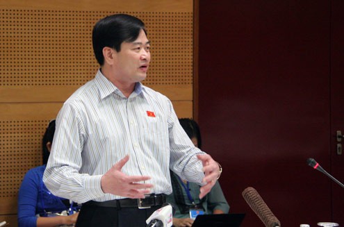 Ông Nguyễn Đình Quyền - Phó Chủ nhiệm Ủy ban Tư pháp của Quốc hội (Ảnh: Tiến Dũng/VNE)