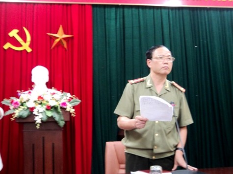 Đại tá Đỗ Văn Bích – Trưởng Công an quận Cầu Giấy (Hà Nội)