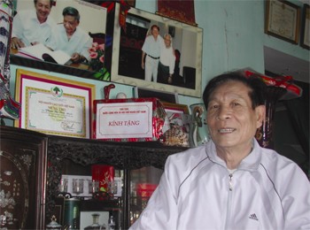 Cựu Đại tá an ninh Đinh Đình Phú (Ảnh: báo Người cao tuổi)