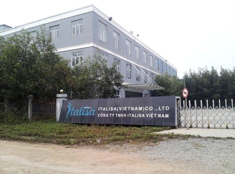 Trụ sở công ty Italisa tại KCN Song Khê, Bắc Giang
