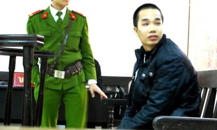 Bị cáo Đặng Trần Hoài tại phiên tòa phúc thẩm