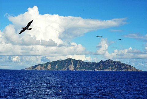 Đảo Senkaku/Điếu Ngư - nơi xảy ra tranh chấp giữa Trung Quốc và Nhật Bản (Ảnh: Xinhua)