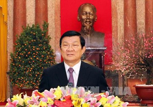 Chủ tịch nước Trương Tấn Sang (Ảnh: TTXVN)