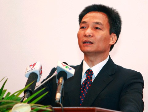 Bộ trưởng Vũ Đức Đam: "Sẽ không thu hồi đất để chia lại". Ảnh: Nguyễn Hưng.
