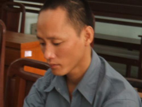 Bị cáo Nguyễn Ngọc Thuận tại phiên tòa sơ thẩm