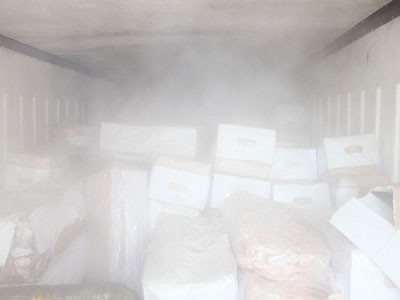 Phát hiện gần 14 tấn thịt thối bao bì Trung Quốc ảnh 2