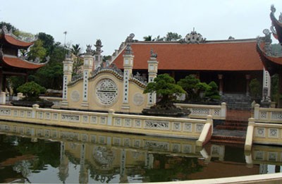 Khu nhà thờ người cha liệt sĩ của ông Nguyễn Đức Lượng.