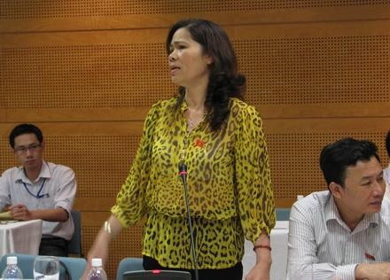 Bà Nguyễn Thị Ngọc Thanh – Phó chủ tịch thường trực Hội Liên hiệp phụ nữ TP. Hà Nội