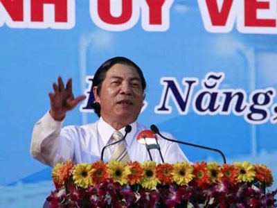 Bí thư Thành ủy Đà Nẵng, Nguyễn Bá Thanh.