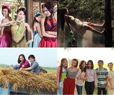 Bốn phim Việt chiếu rạp dịp Tết năm nay - "Mỹ nhân kế" (3D), "Bay vào cõi mộng", "Yêu anh em dám không?" và "Nhà có 5 nàng tiên".